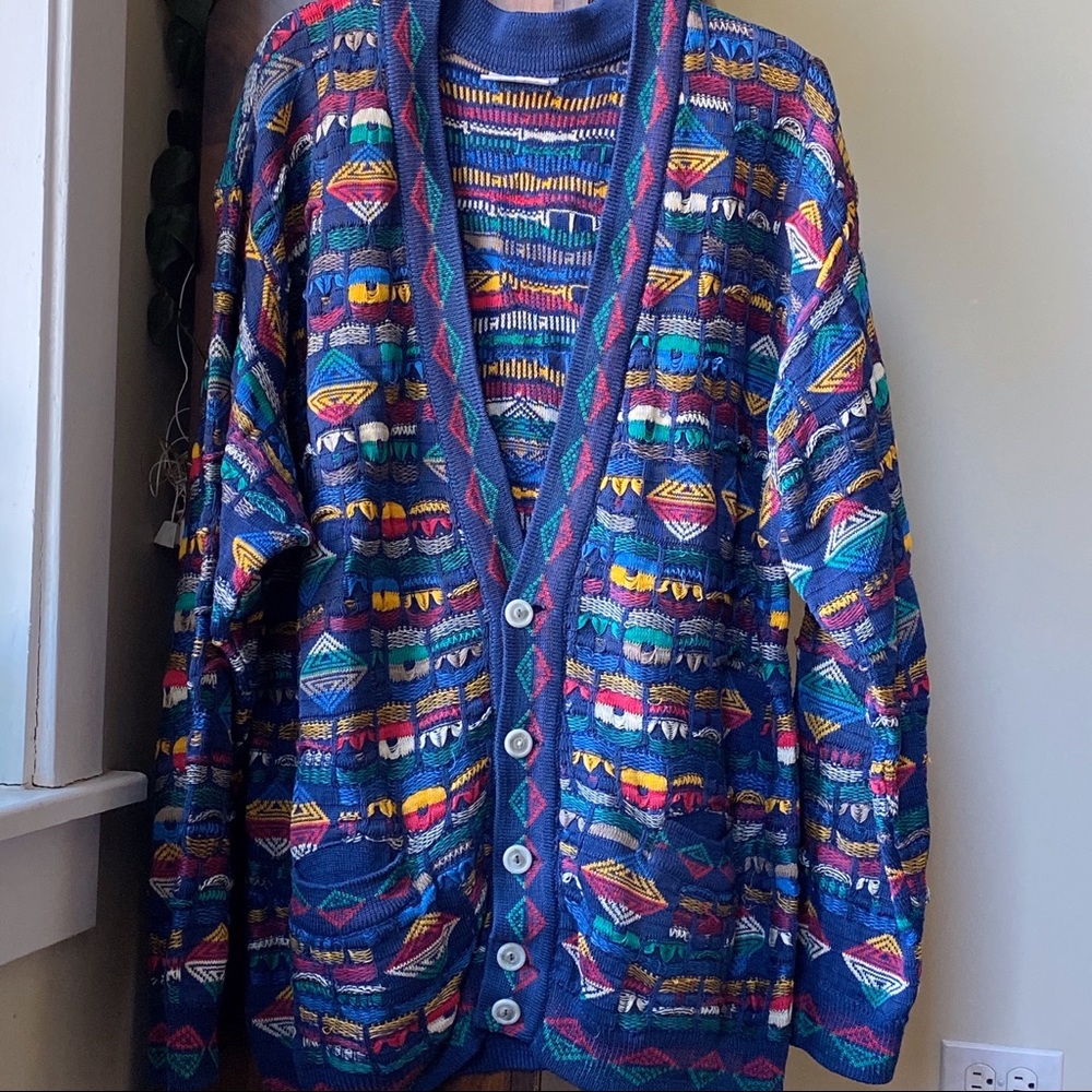 Amazing Vintage COOGI Cardigan Sweater